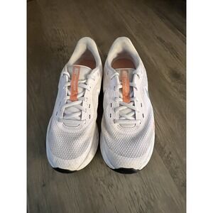 Nike Revolution Girls Sneakers Athletic Shoes White w/‎ Gray Pink Youth Sz 5